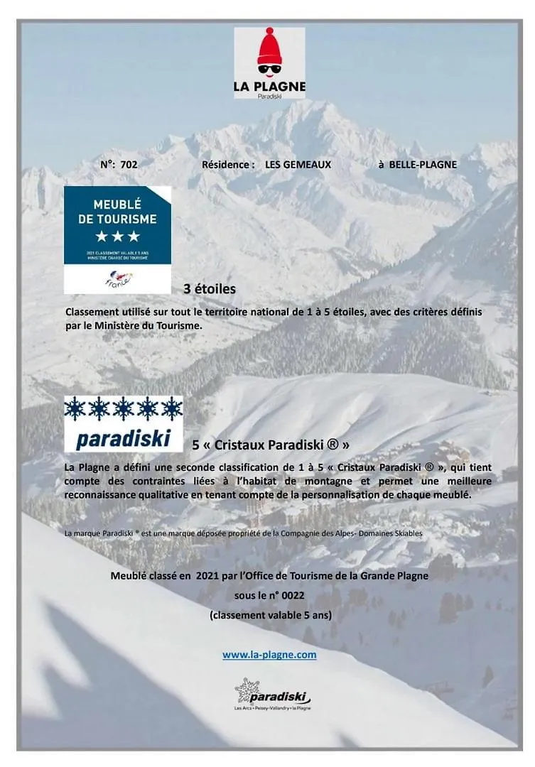 Le Refuge, 2050M La Plagne, Luxury Apartment
